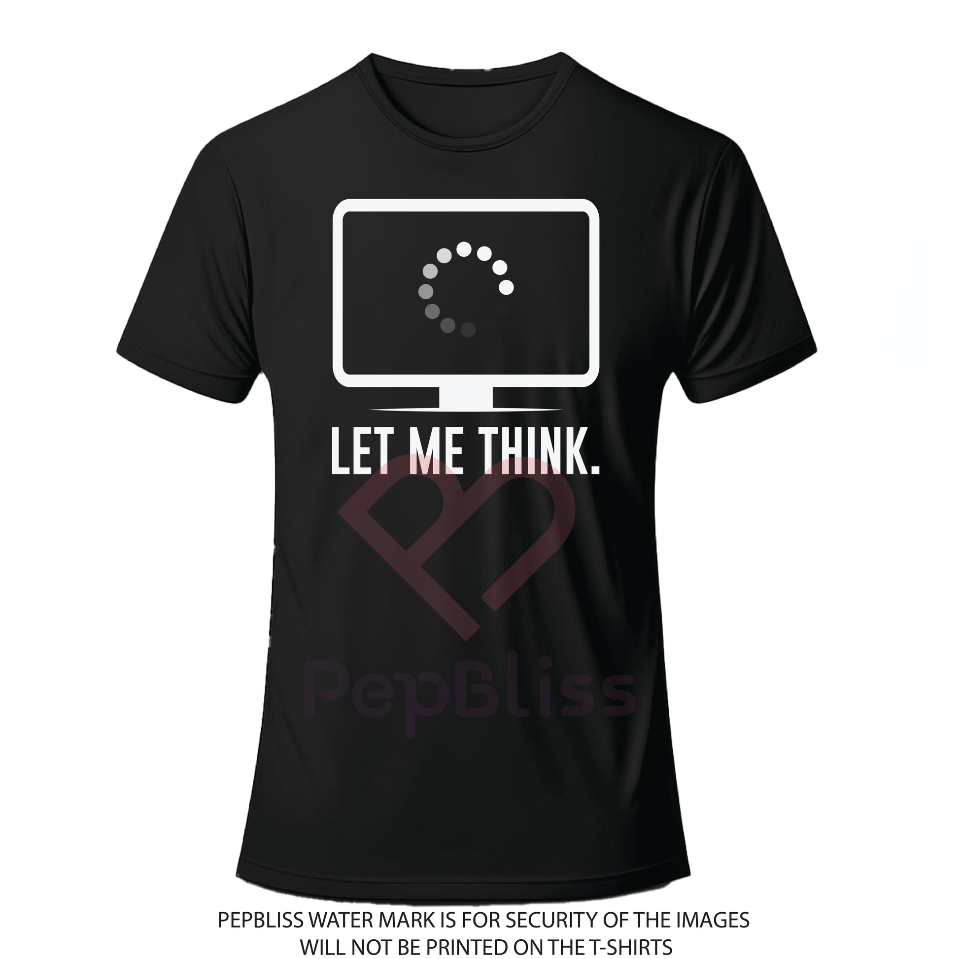 Let me Think - unisex printed t-shirt