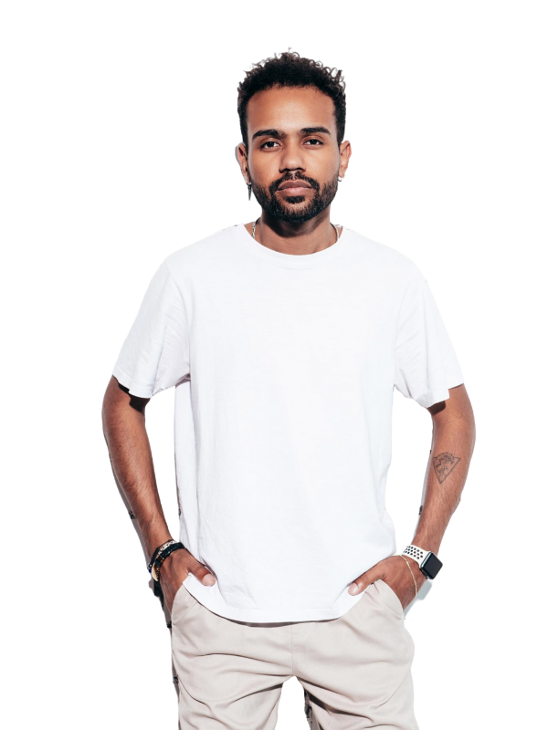 Premium Cotton Plain  White T-Shirt , Regular Fit,  Unisex
