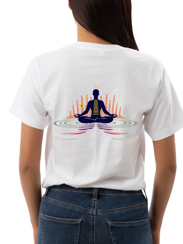 cool yoga day minimalist printed unisex t-shirt