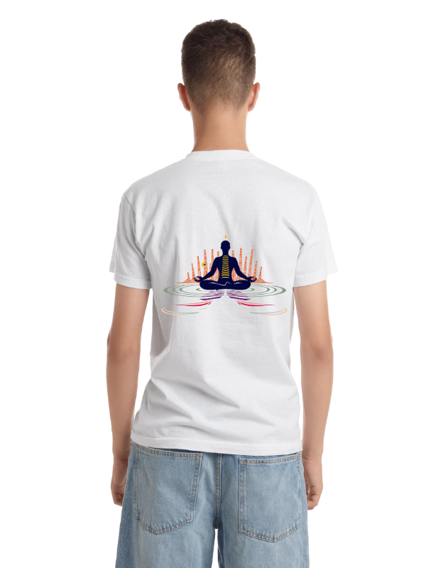 cool yoga day minimalist printed unisex t-shirt