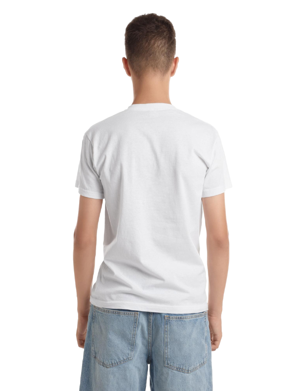 White Yoga T-Shirt for Men – Morning Starts With Yoga