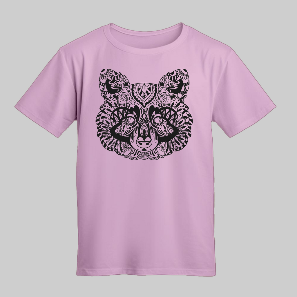 Men's White Cotton T-Shirt with Graphic Print, Loose Fit