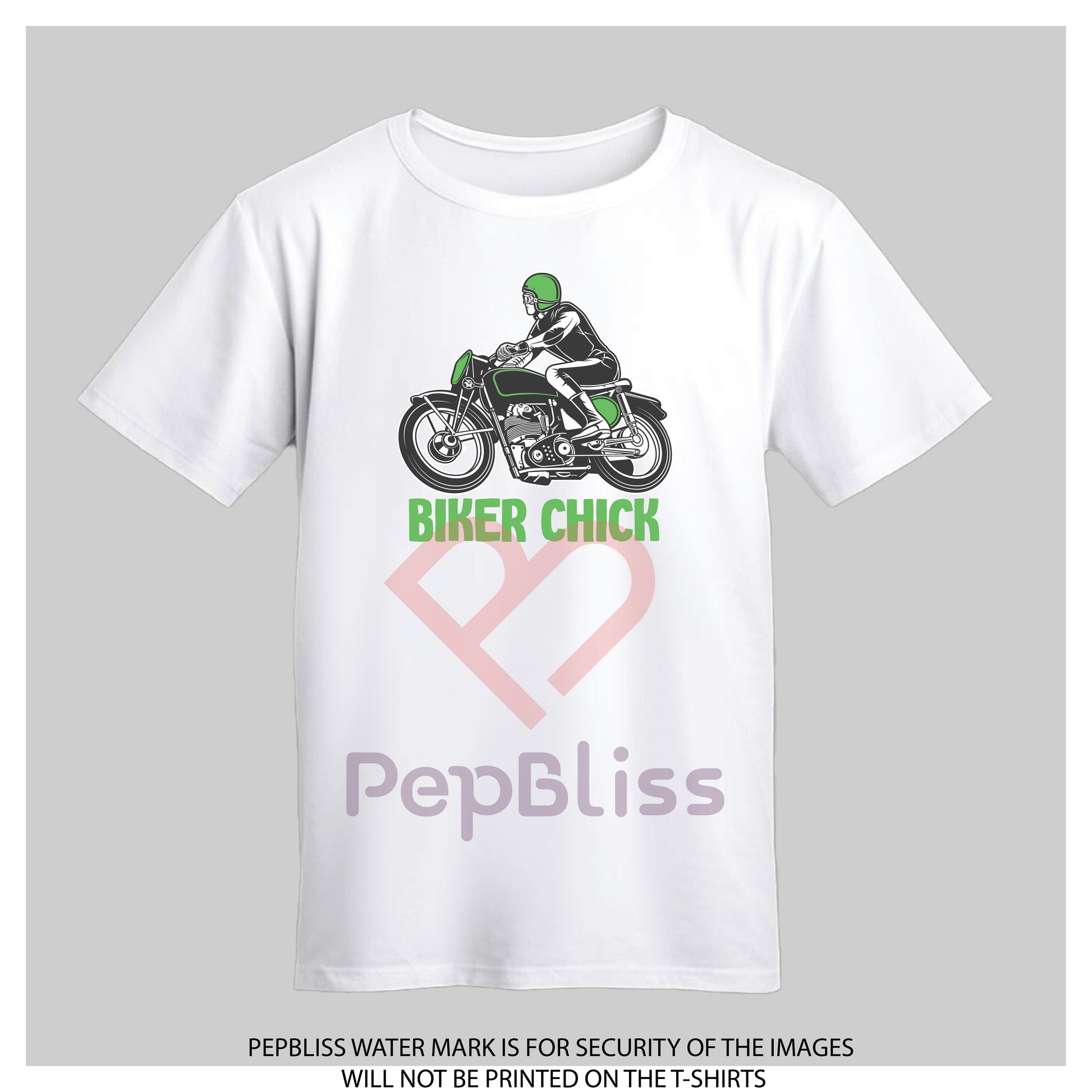 BIKER CHICK UNISEX T-SHIRT