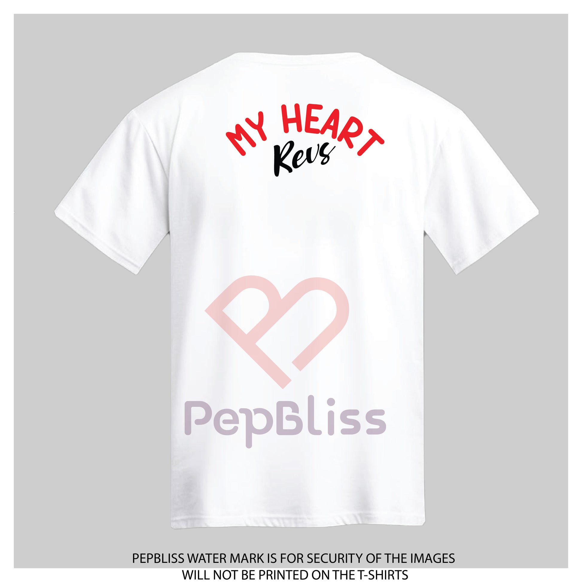 MY HEART DOESN'T BEAT IT RESS - UNISEX BIKER T-SHIRT
