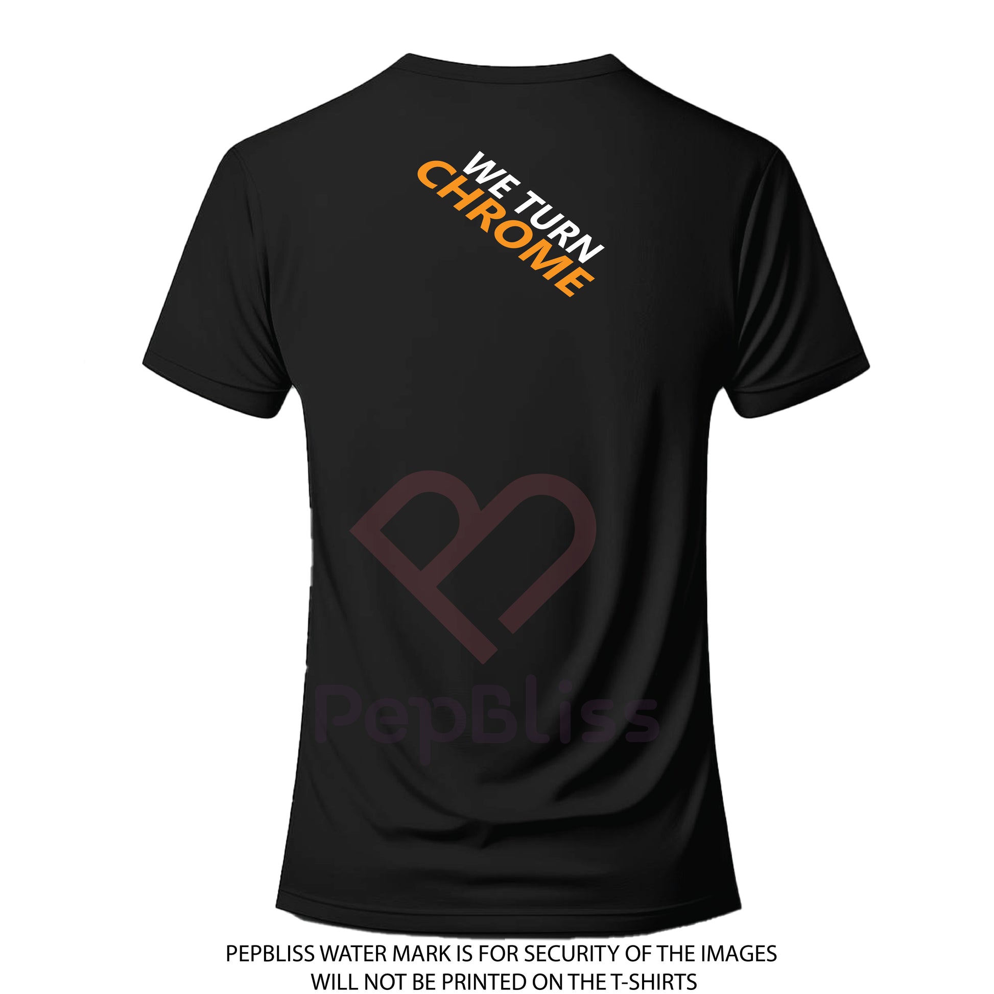 BIKERS DON'T GO GREY WE TURN CHROME - UNISEX BIKER T-SHIRT
