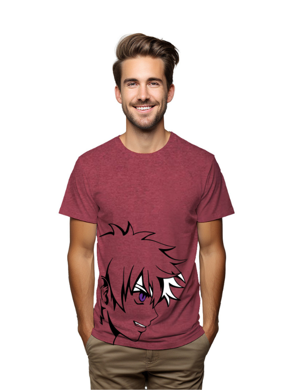 ANIME PRINTED TSHIRT PRINTED UNISEX GRAPHICAL TSHIRT