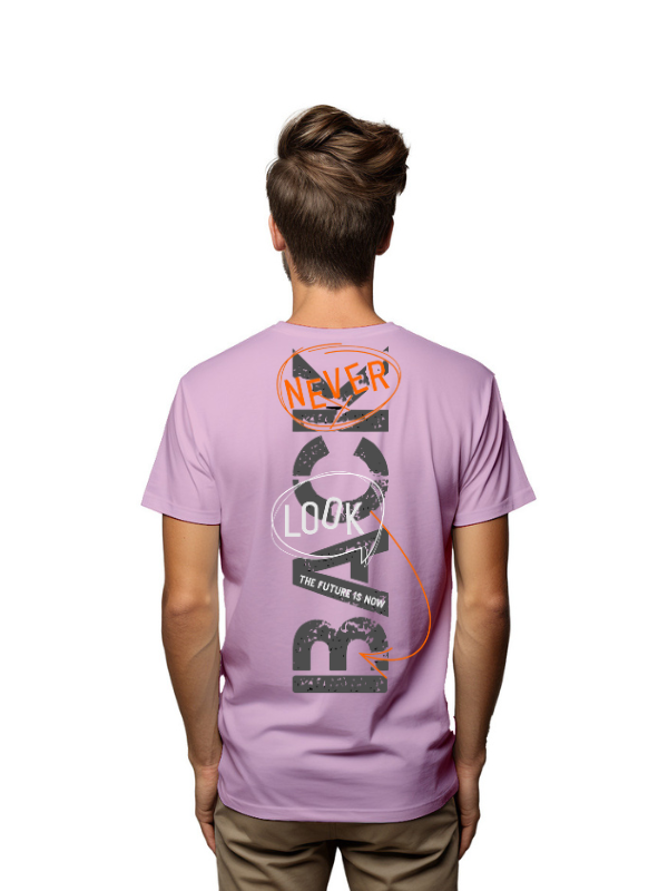 never look back future is now - unisex printed tshirt