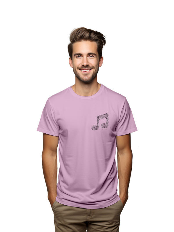 MUSIC TONE PRINTED UNISEX GRAPHICAL TSHIRT