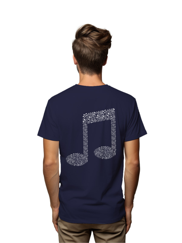 music icon printed graphical printed t-shirt