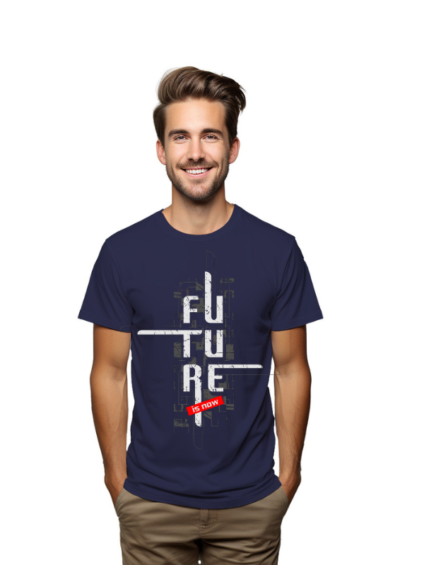 Future minimalist printed unisex graphical t-shirt