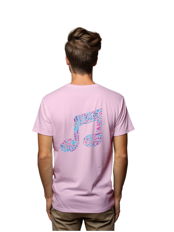 MUSIC TONE PRINTED UNISEX GRAPHICAL TSHIRT