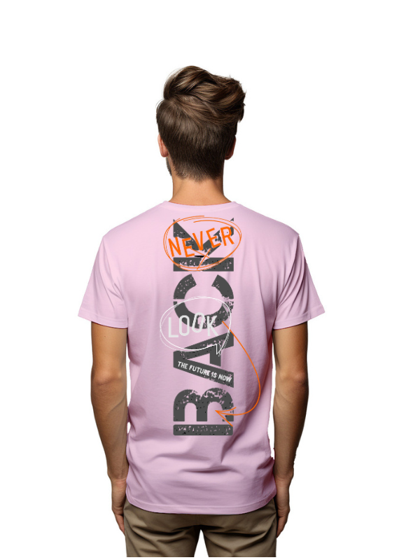 never look back future is now - unisex printed tshirt