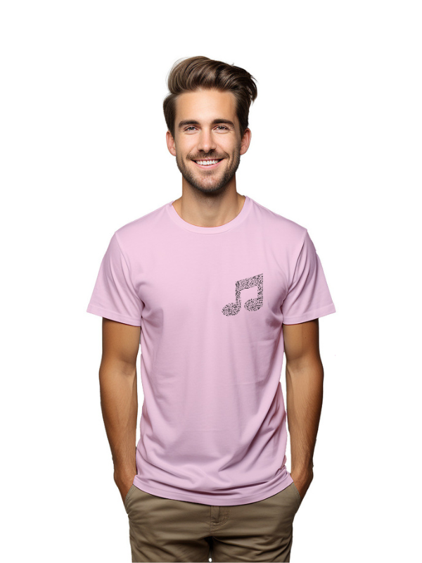 MUSIC TONE PRINTED UNISEX GRAPHICAL TSHIRT