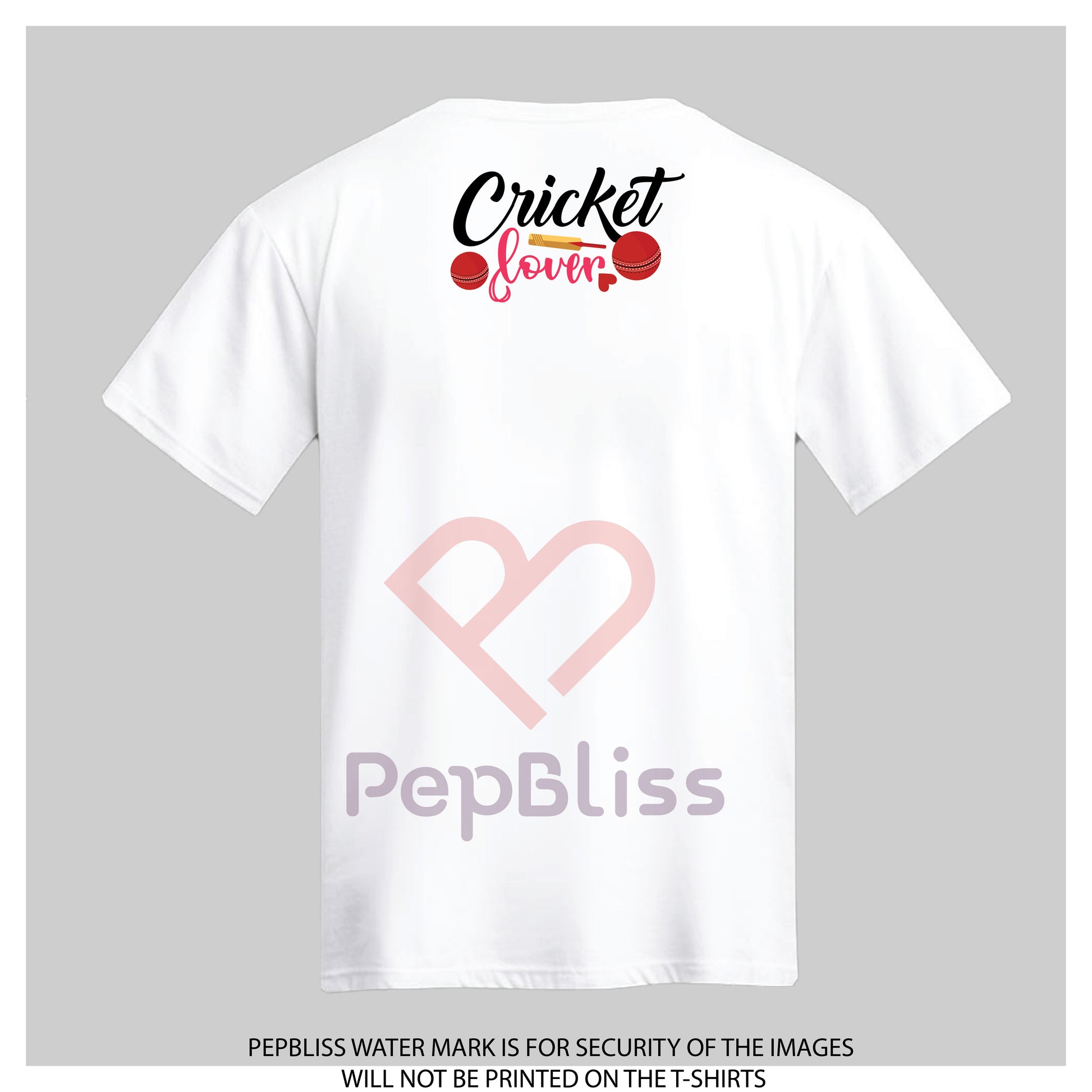 cricket lover printed unisex tshirt