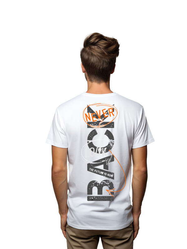 never look back future is now - unisex printed tshirt