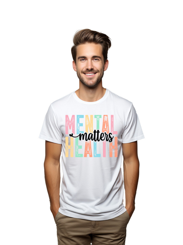 mental health matter- unisex printed graphical t-shirt