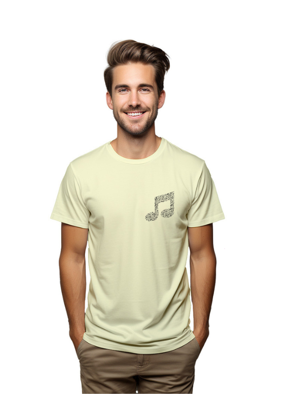 MUSIC TONE PRINTED UNISEX GRAPHICAL TSHIRT